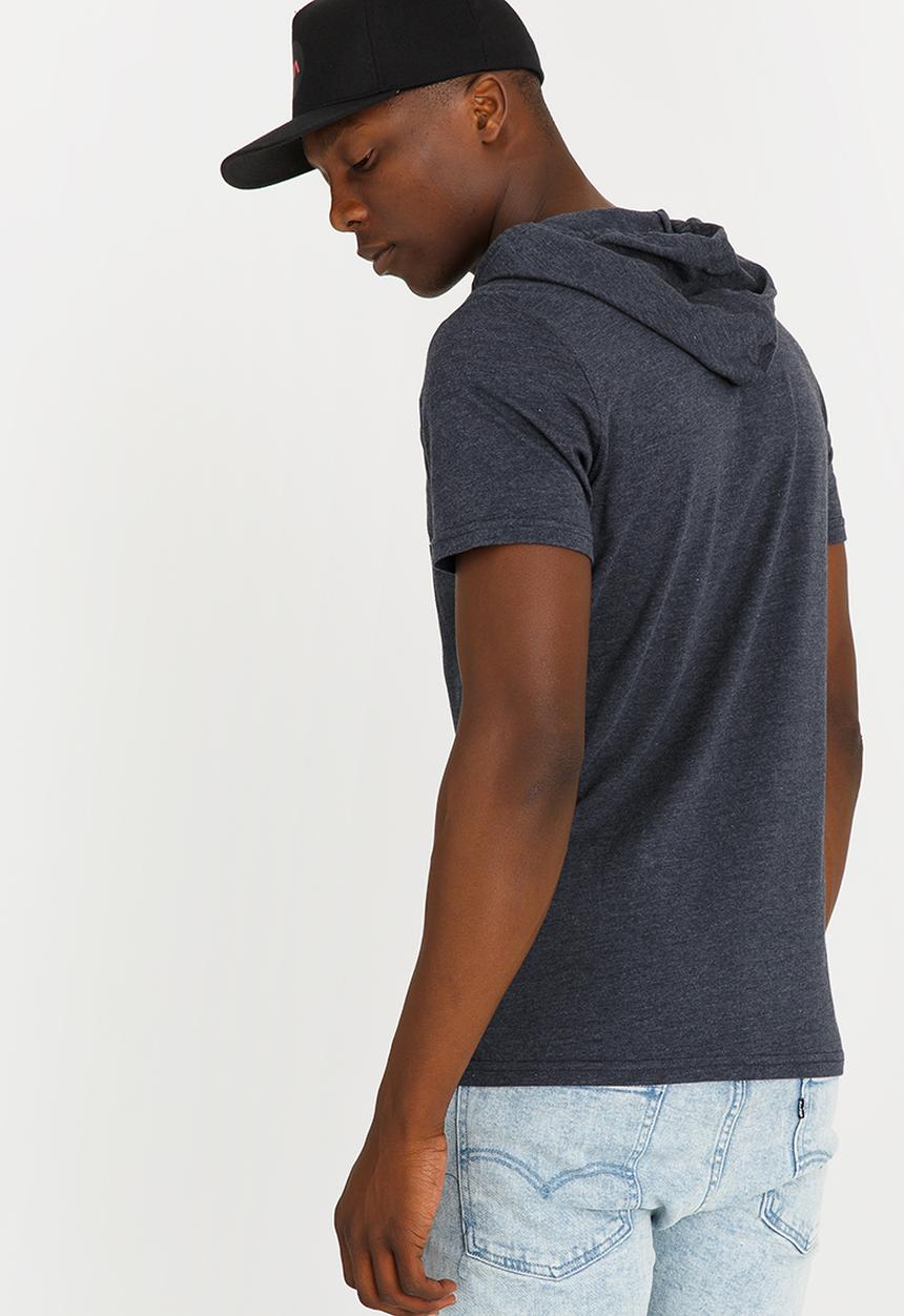 SOVIET - Santos Hooded Tee Navy