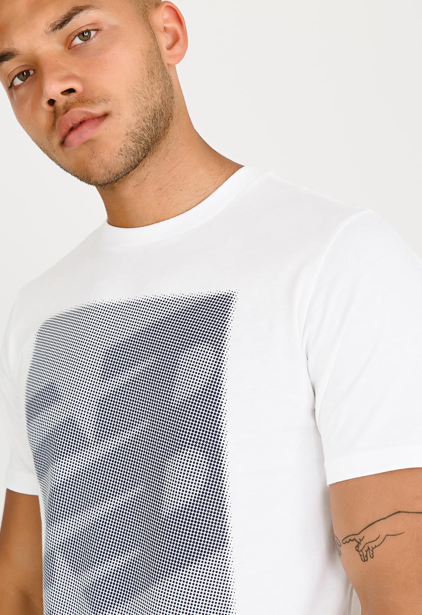 New Balance  - Essentials Matrix Tee White