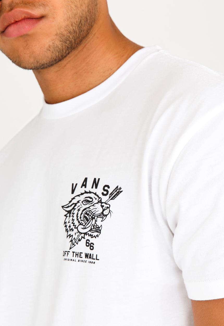 Vans - Tied Tongue  Printed Tee White