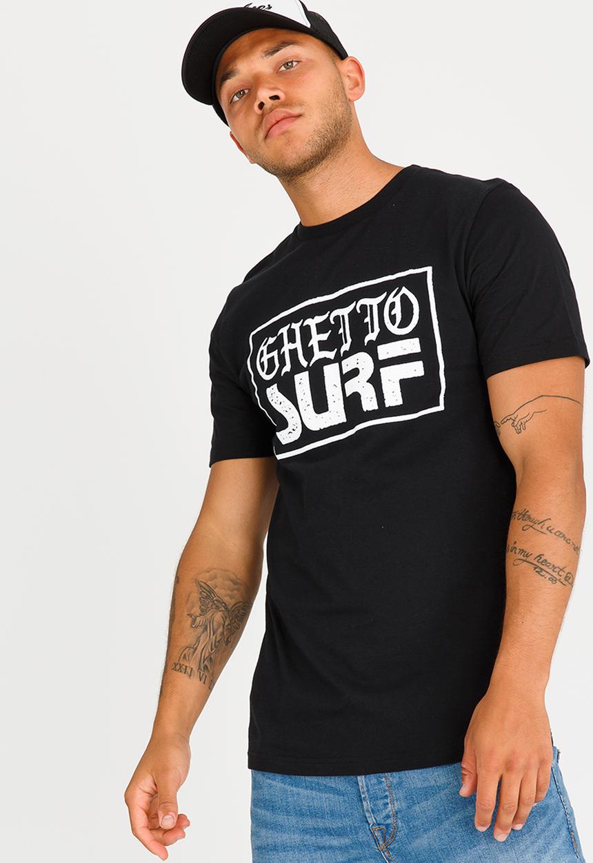 Quiksilver - Ghetto Surf Tee Black