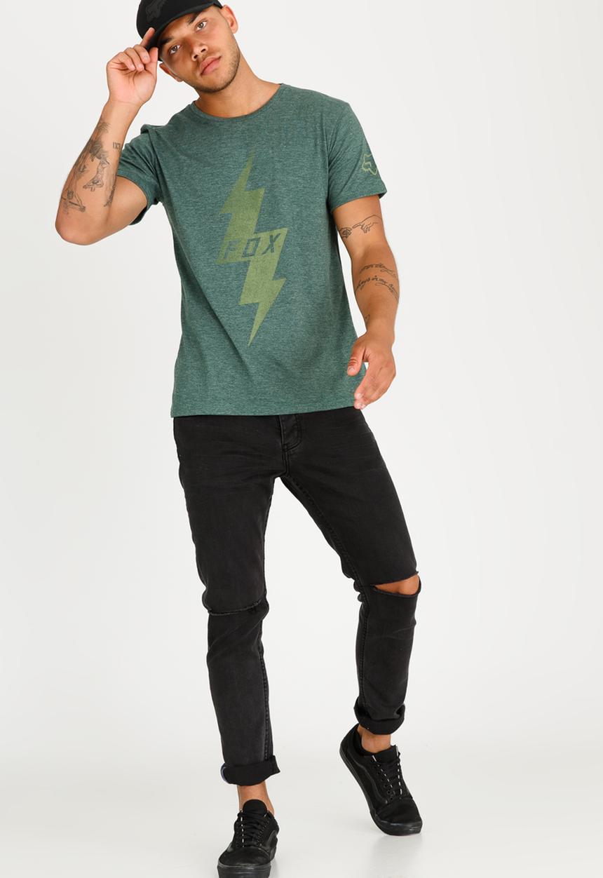 Fox - Premortem Tee Green