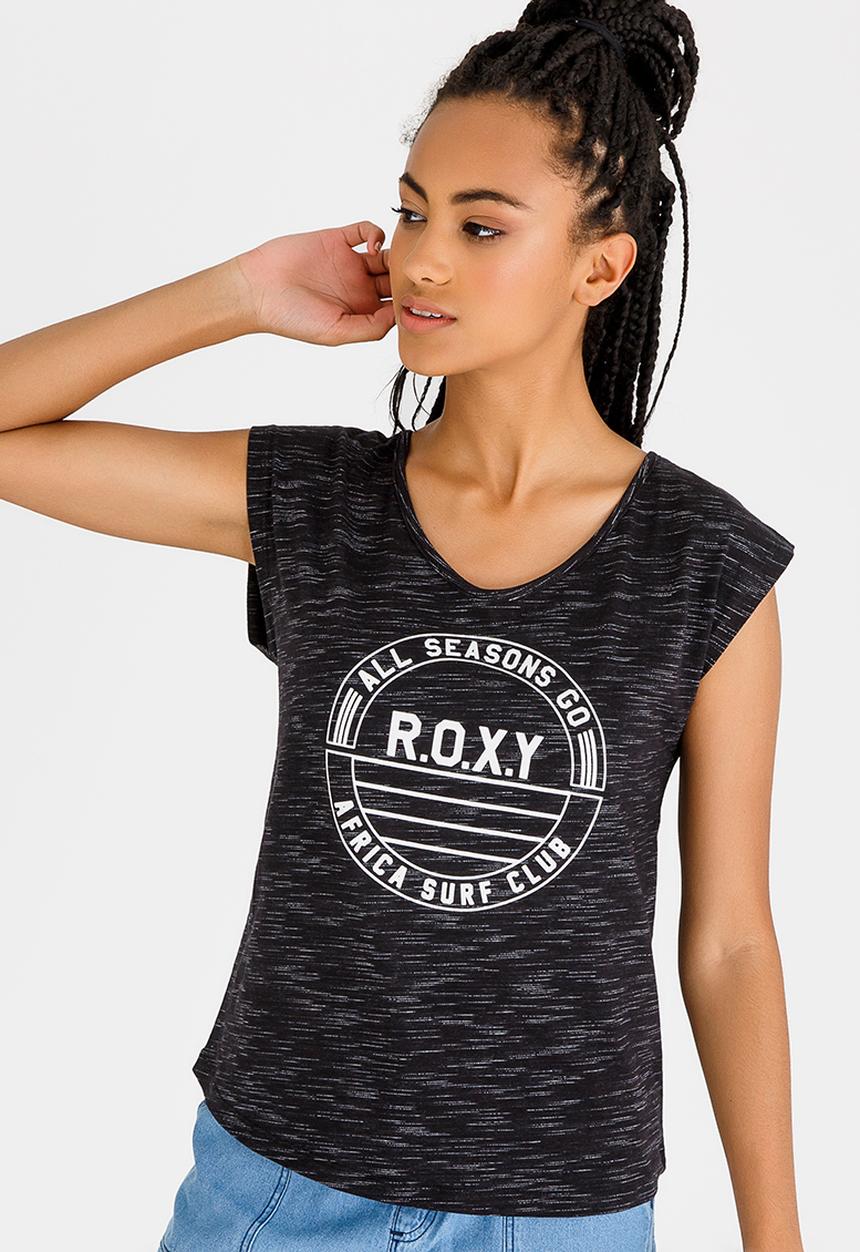 Roxy - Africa Times Tee Black