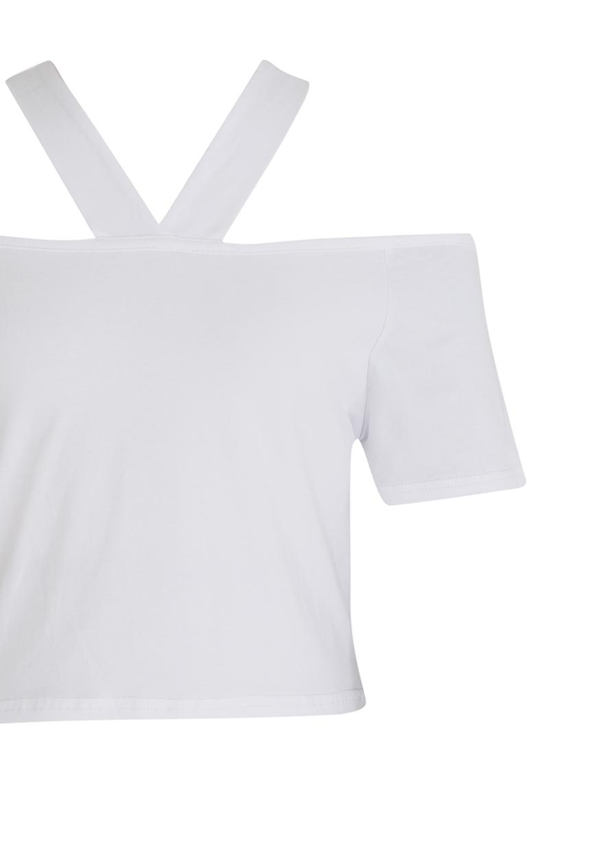 Rebel Republic - Crop Top White