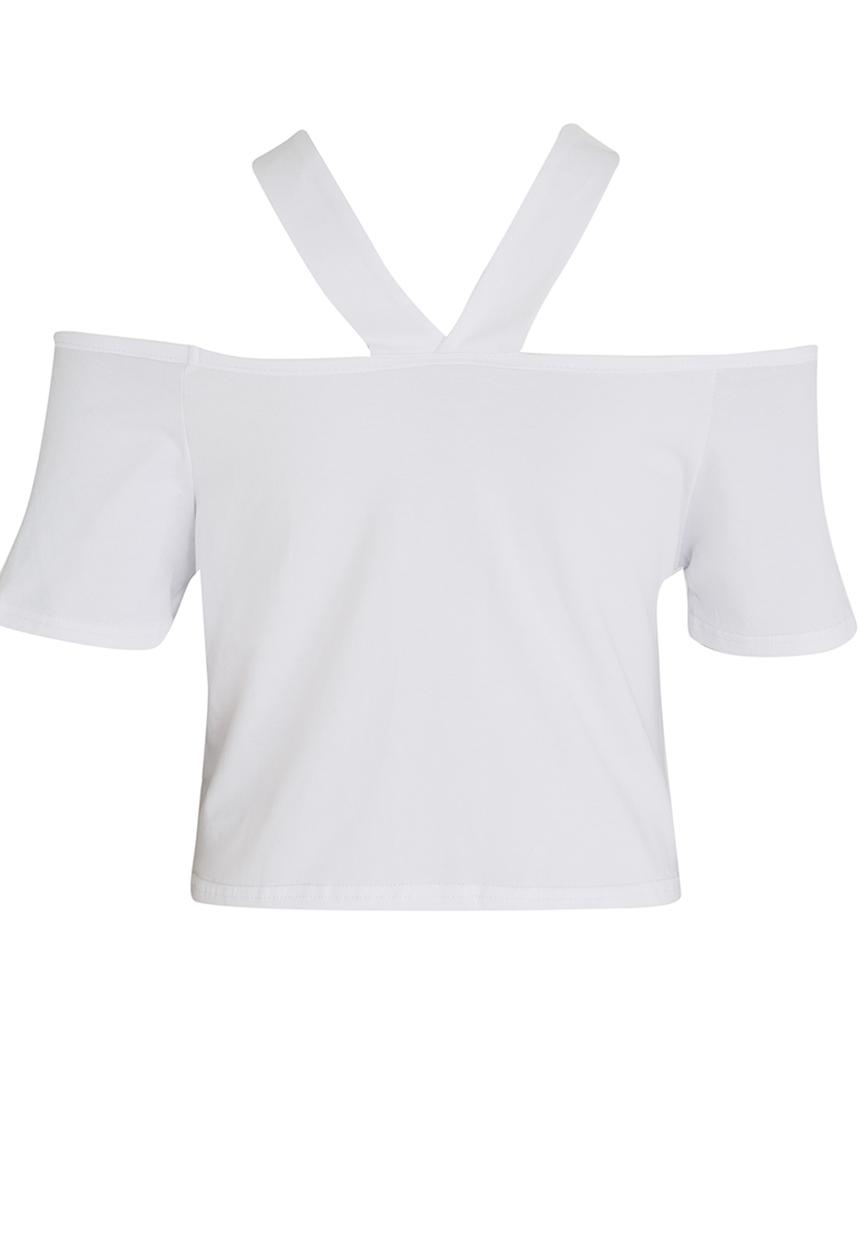 Rebel Republic - Crop Top White