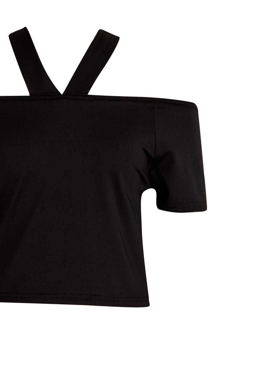 Rebel Republic - Crop Top Black