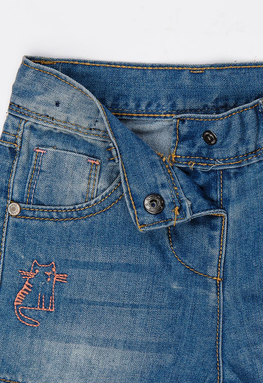 Pop Candy - Girls Denim Short Blue