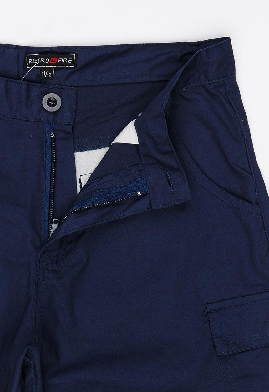 Retro Fire - Boys Shorts Navy