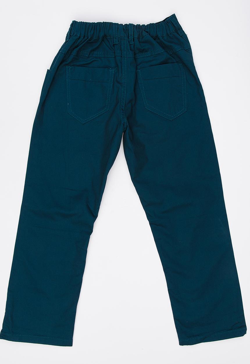 Retro Fire - Boys Twill Jeans Aqua