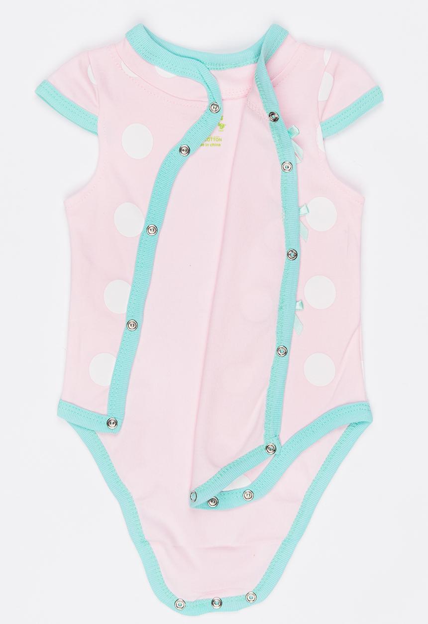 Pop Candy - Shortsleeve Bodysuit Pale Pink