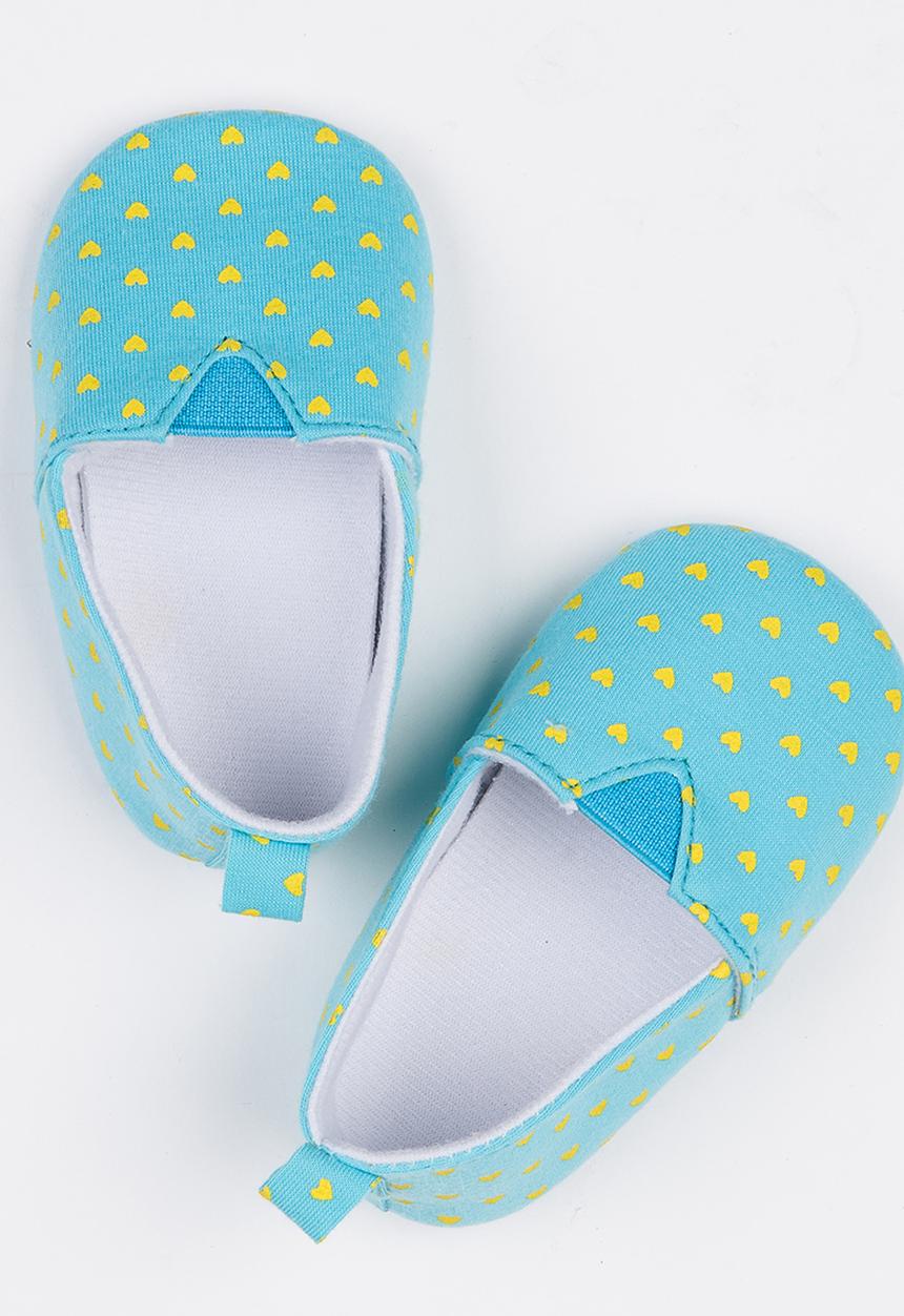 Pop Candy - Girls Printed Pump Blue