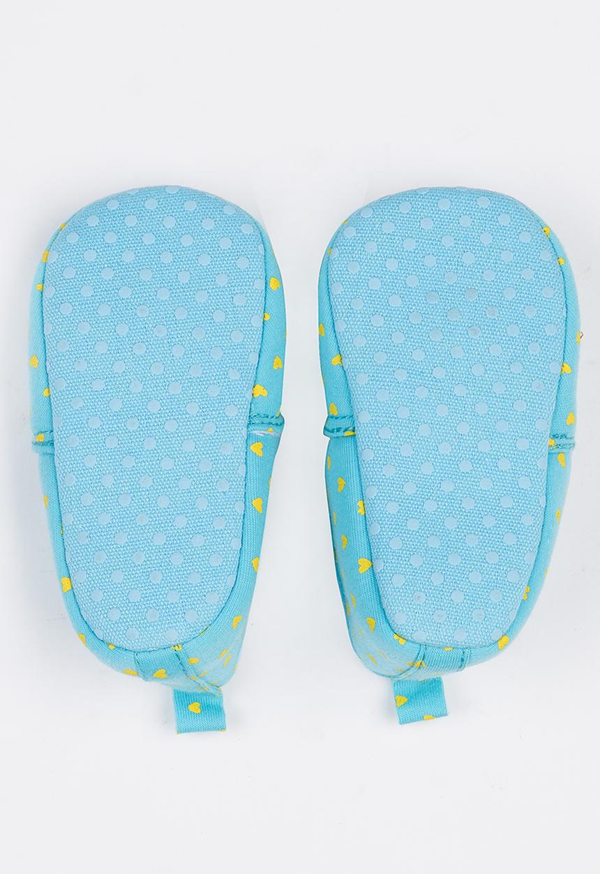 Pop Candy - Girls Printed Pump Blue