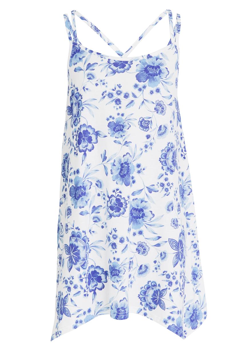 Rebel Republic - Hankey Hem Dress Multi-colour