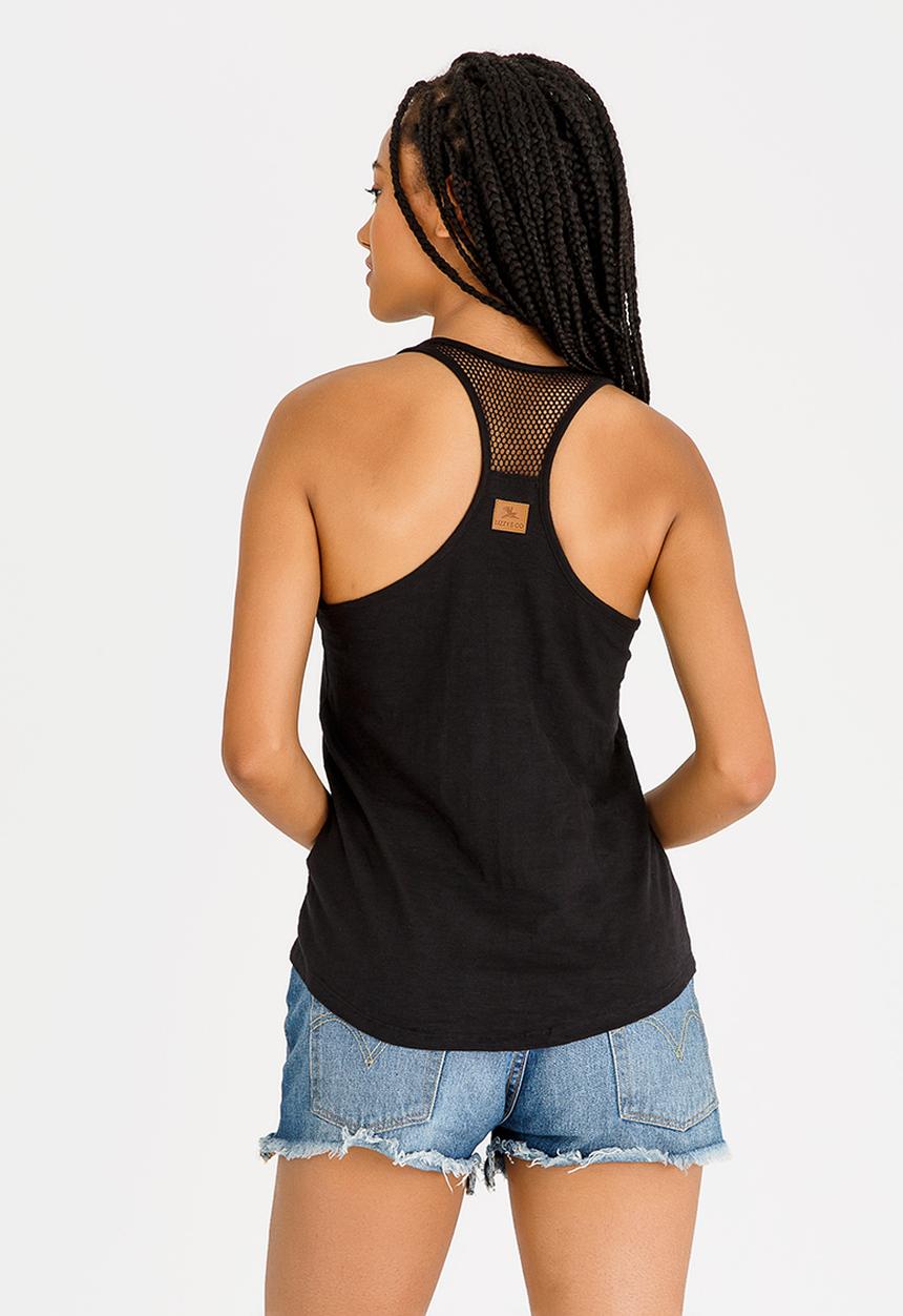 Lizzy - Jamaica Vest Black