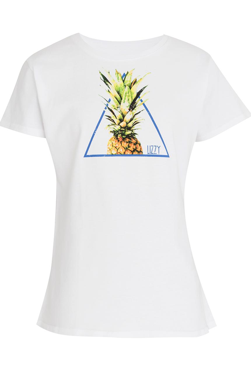 Lizzy - Chantal Tee White