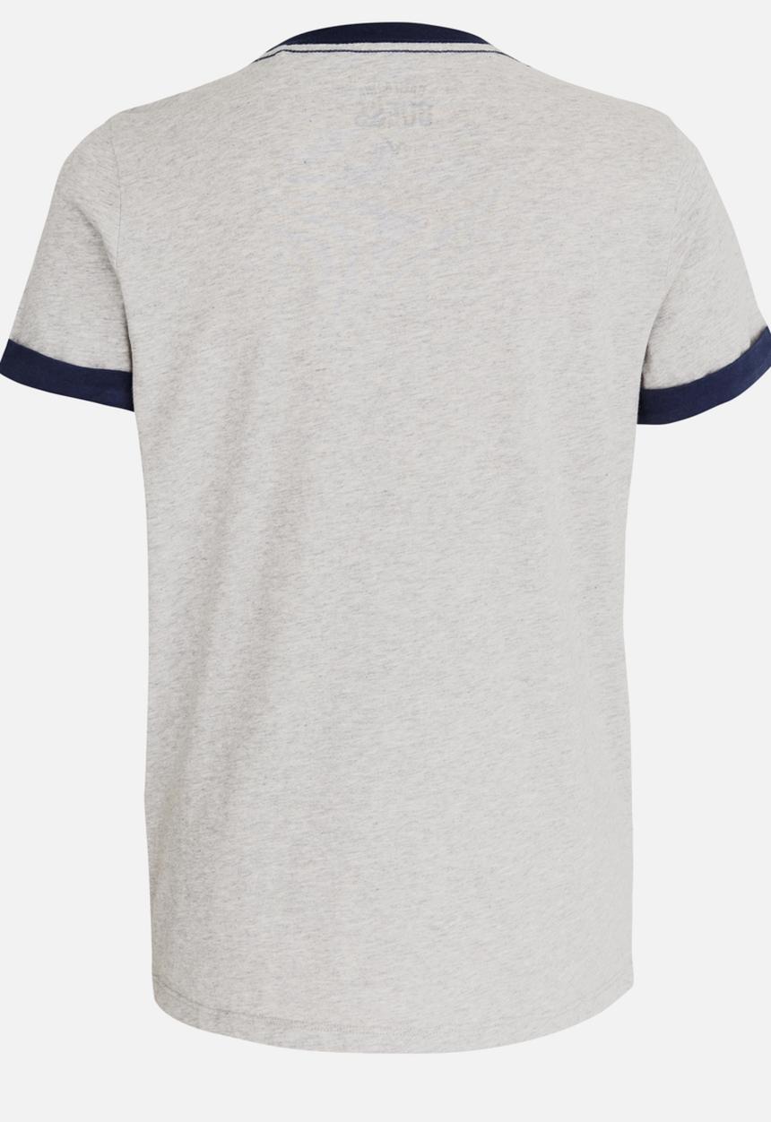 GUESS - Roll up Sleeve Tee Grey
