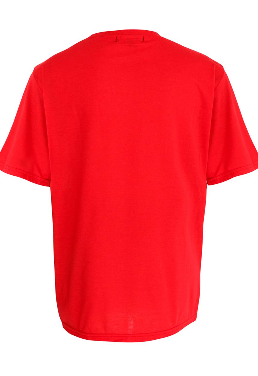 Retro Fire - Boys Tee Red