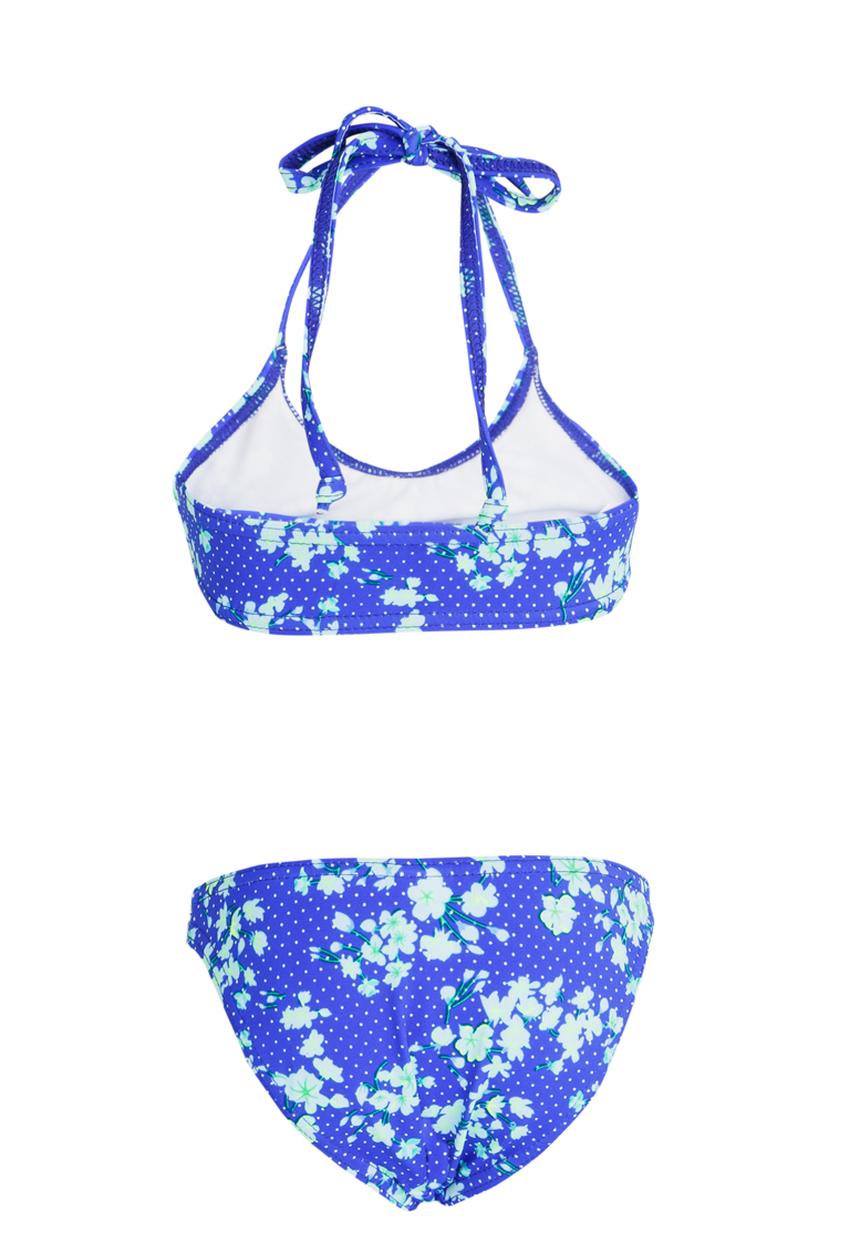 Sun Things - Strappy Bralet & Panty Set Dark Blue