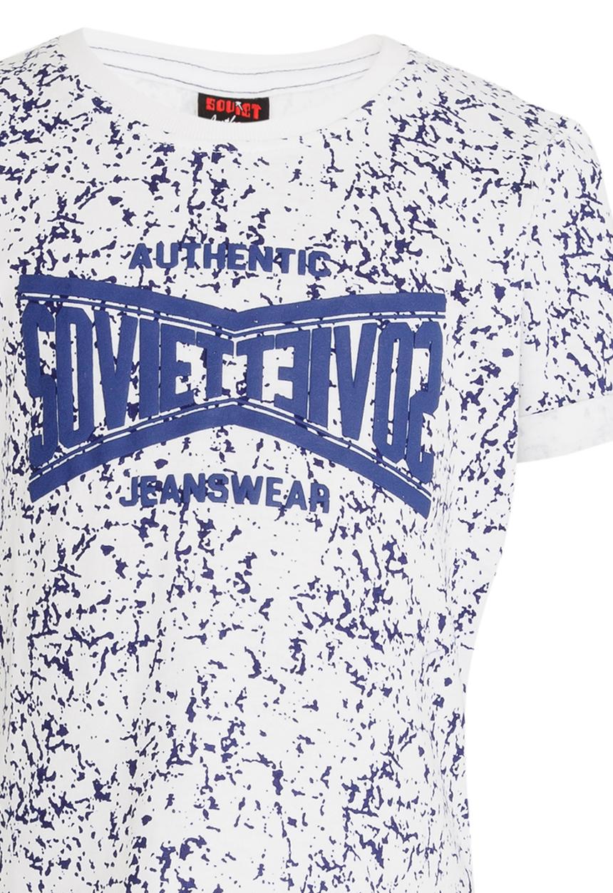 SOVIET - Blackpool Tee White