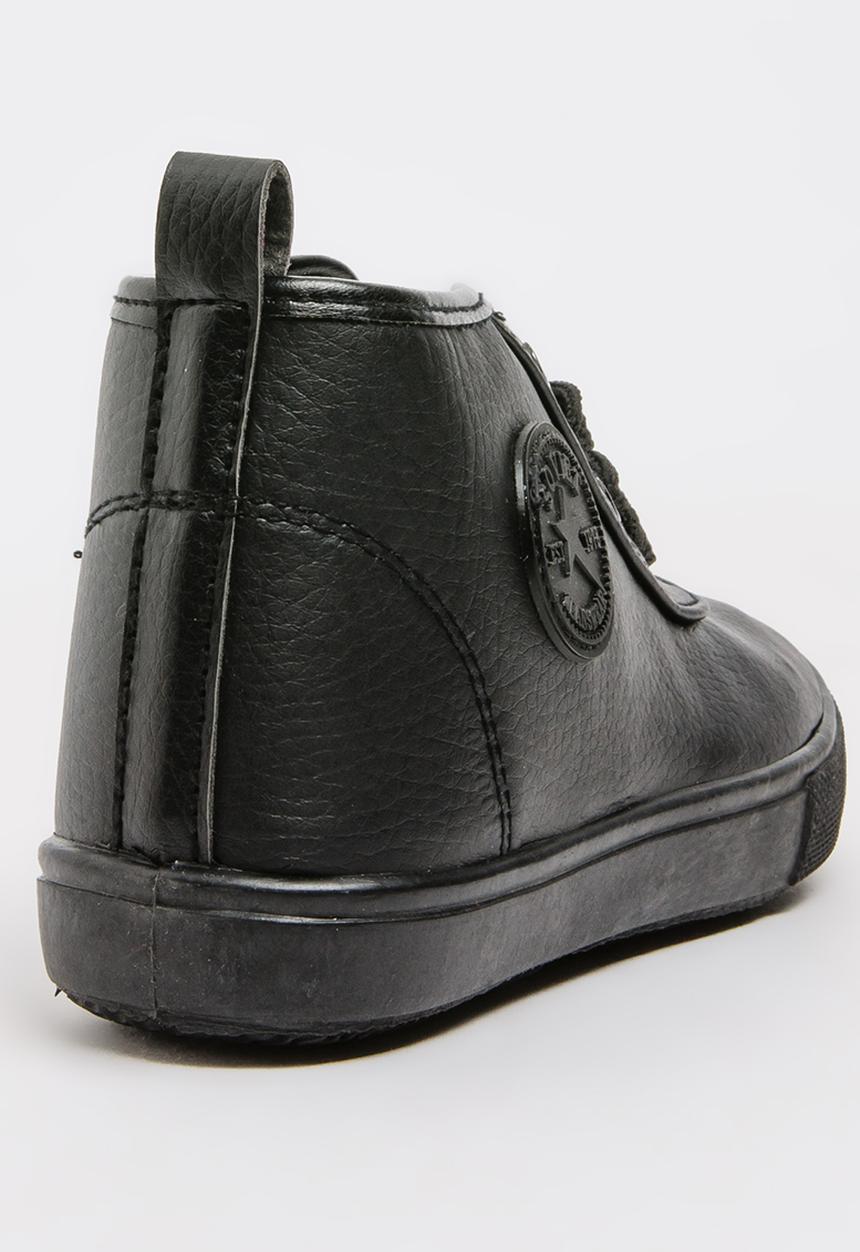 SOVIET - Callista Hi Sneaker Mono Black