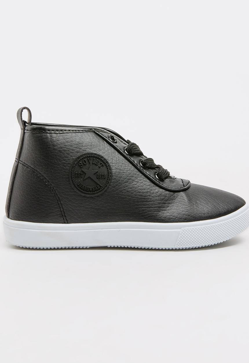 SOVIET - Callista Hi Sneaker Black