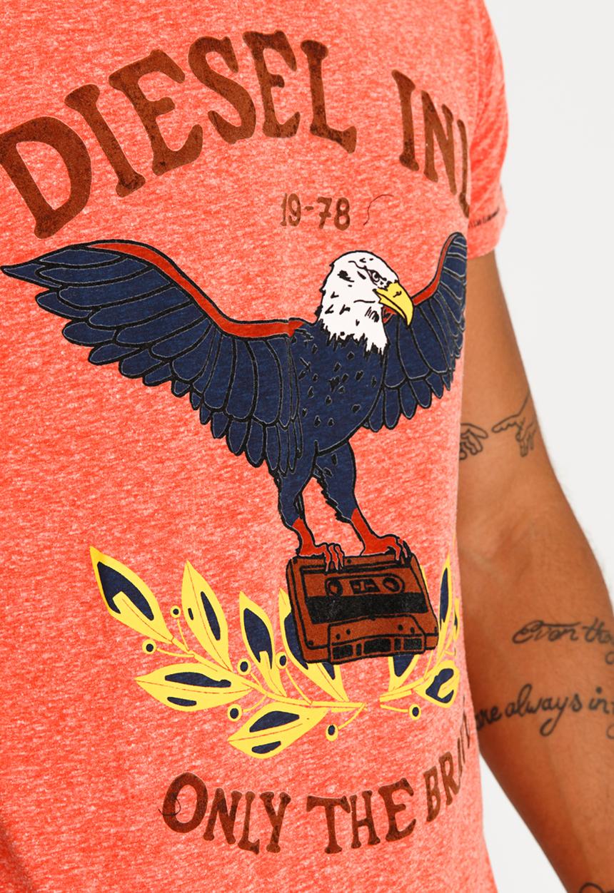 Diesel  - T-Diego - RP T-Shirt Orange
