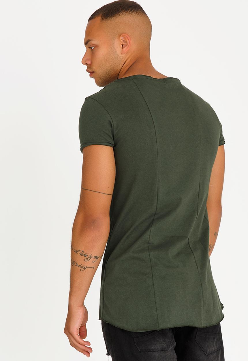 STYLE REPUBLIC - Ruffian Angel Tee Khaki Green
