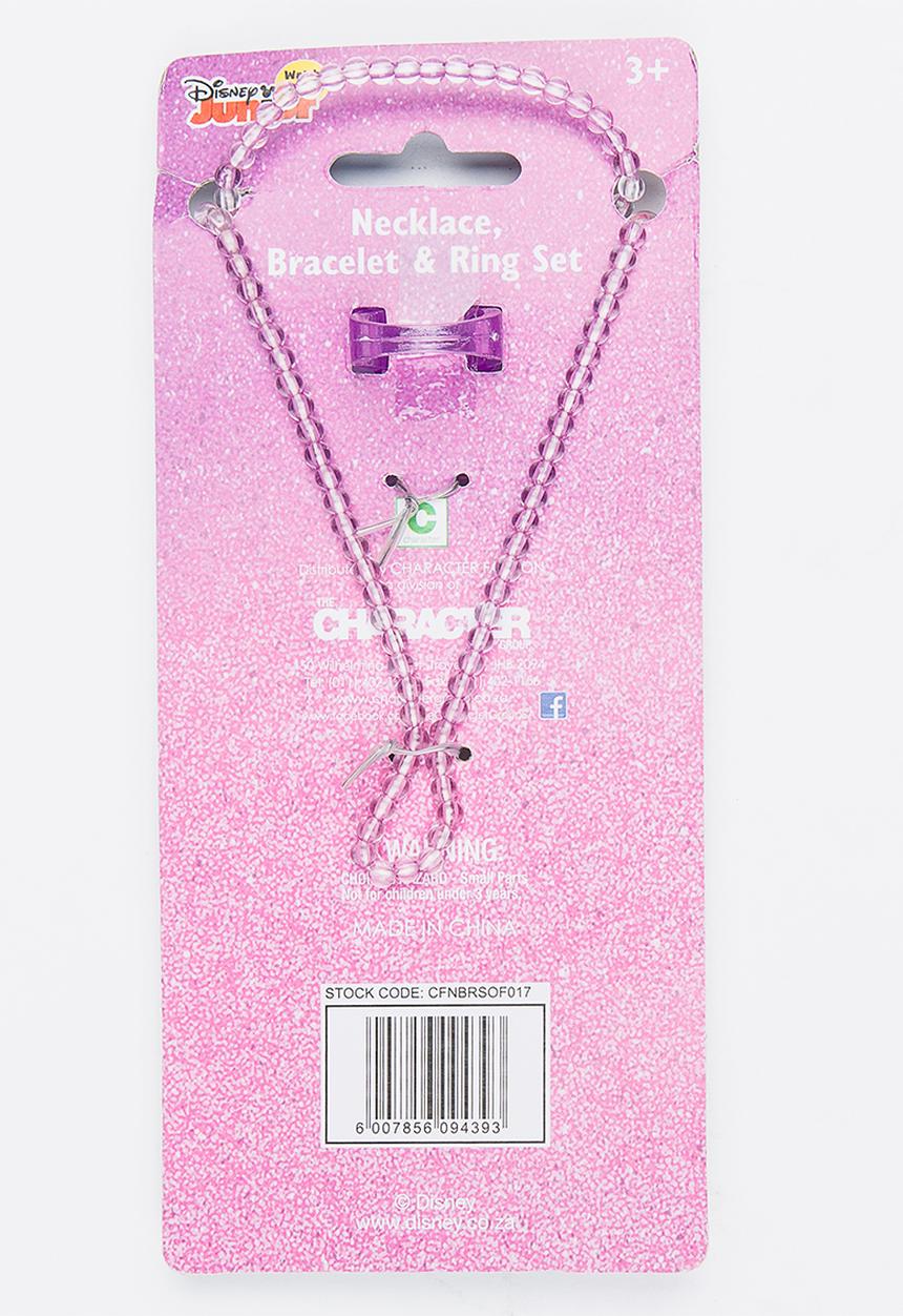Character Fashion - Sofia The First Jewellery Set Dark Purple