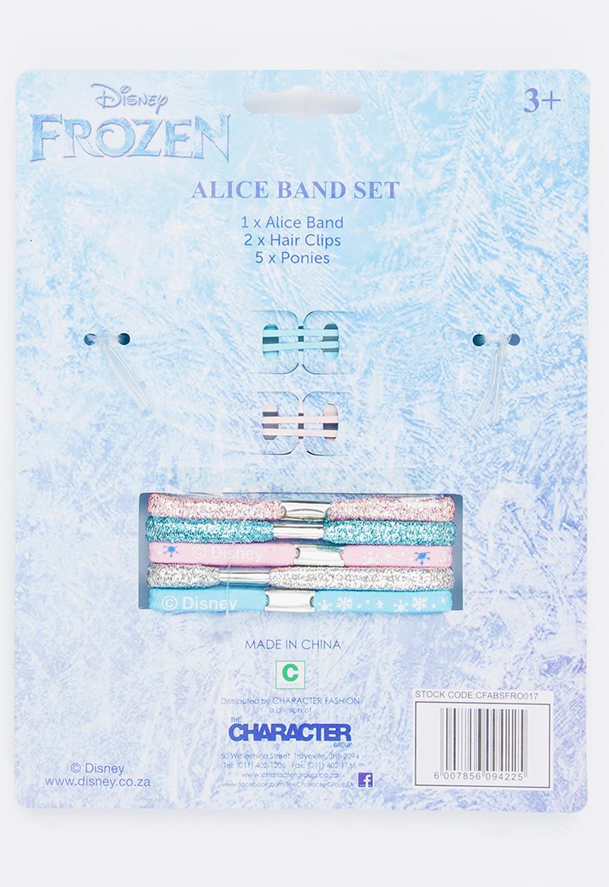 Character Fashion - Frozen Aliceband Set Blue