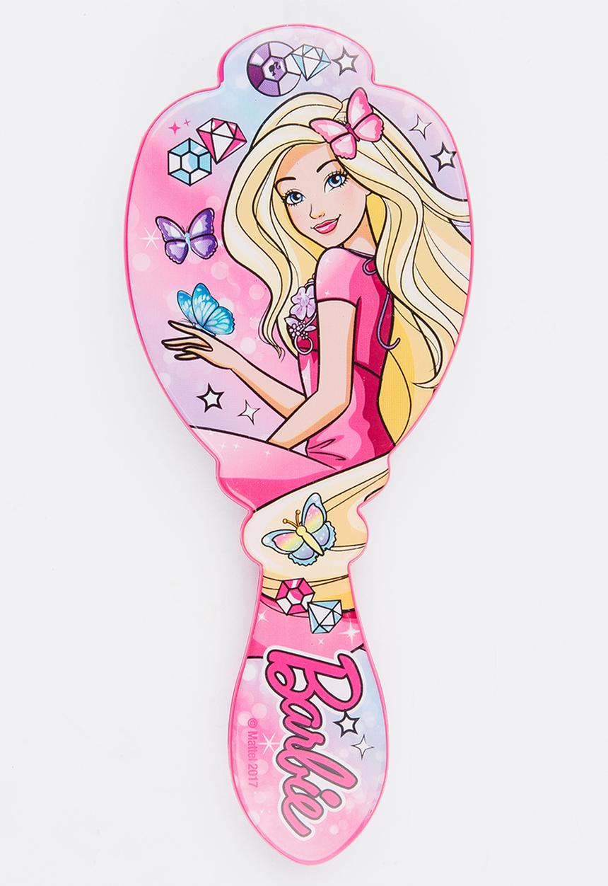 Character Fashion - Barbie Hairbrush Dark Pink