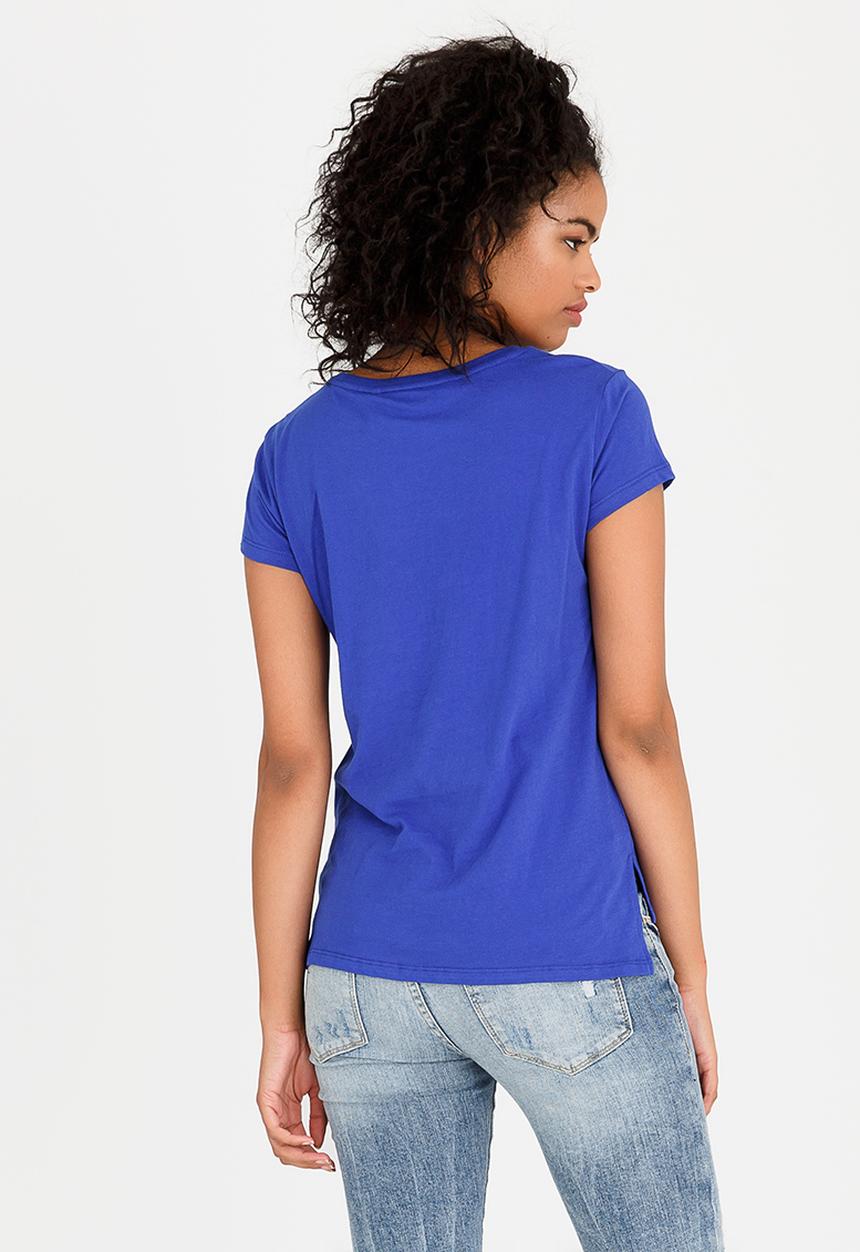 GUESS - Los Angeles Foil Tee Blue
