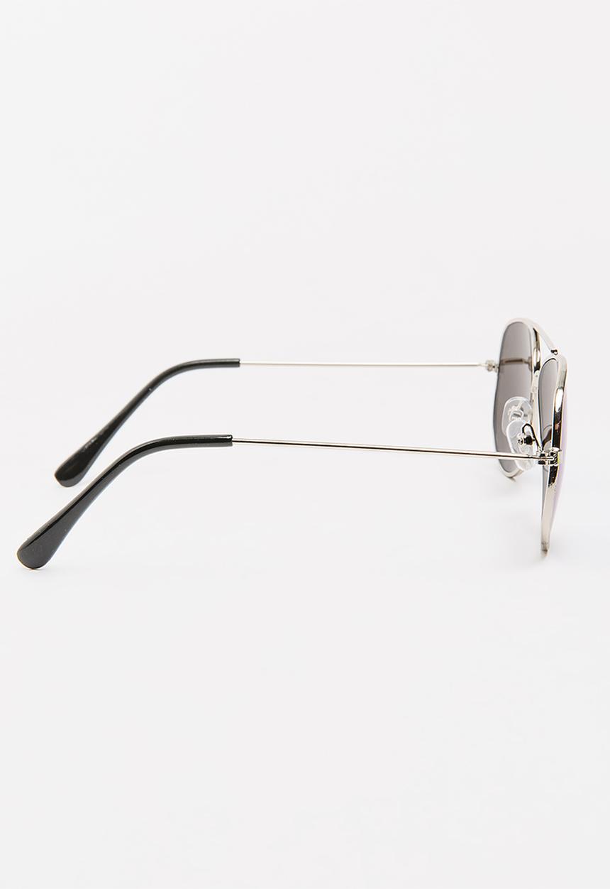 Pop Candy - Aviator Sunglasses Silver