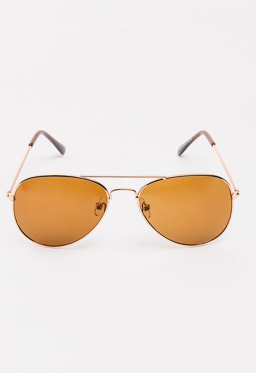 Pop Candy - Aviator Sunglasses Gold