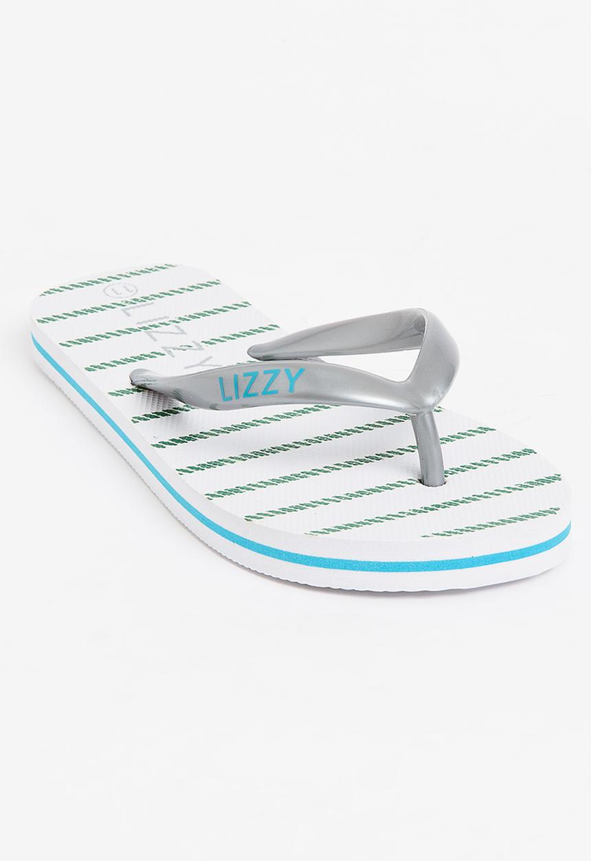Lizzy - Teen Katie Flipflop Silver