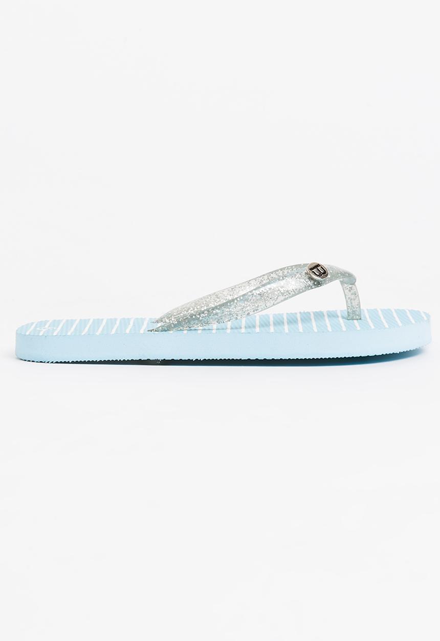 World Tribe - Little Treasure Girls Flip Flops Blue