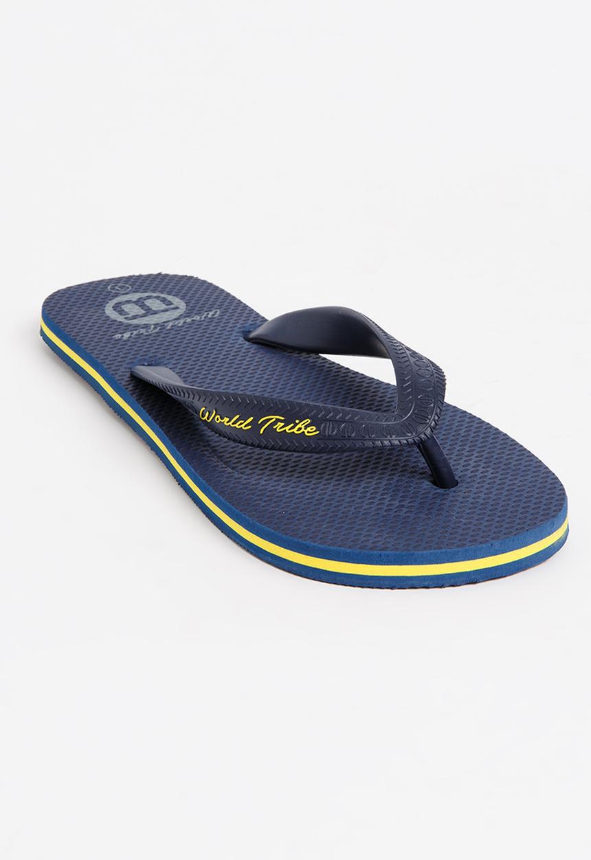 World Tribe - Ultimate Boys Flip Flops Dark Blue