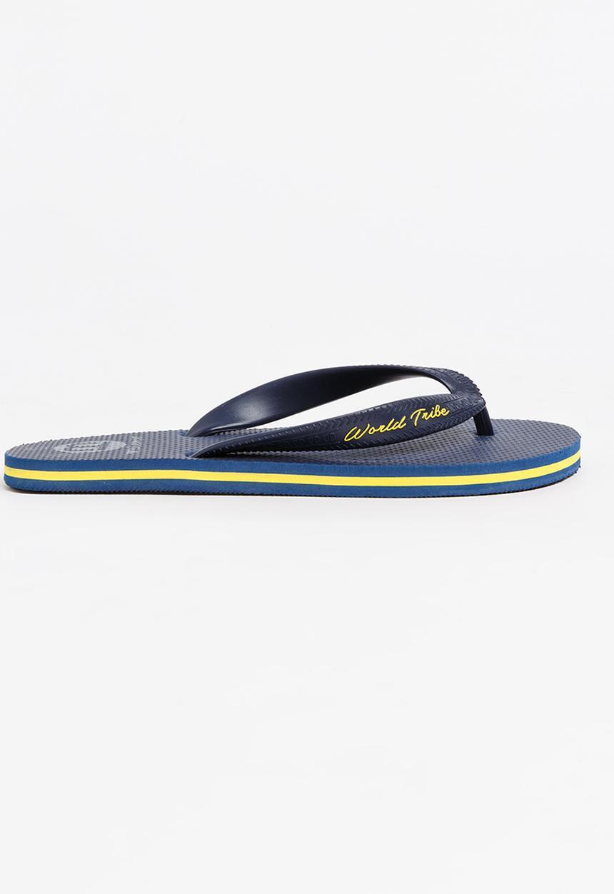 World Tribe - Ultimate Boys Flip Flops Dark Blue