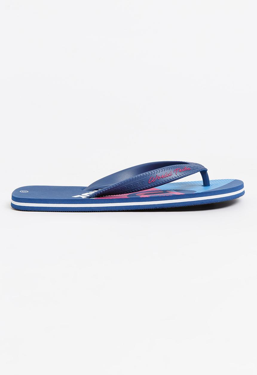 World Tribe - Big Chill Boys Flip Flops Navy