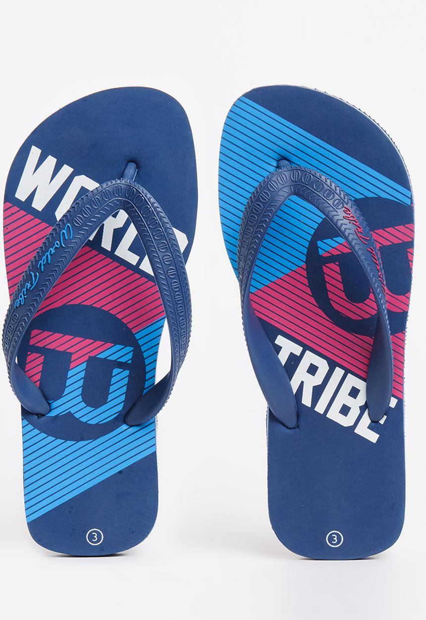 World Tribe - Big Chill Boys Flip Flops Navy