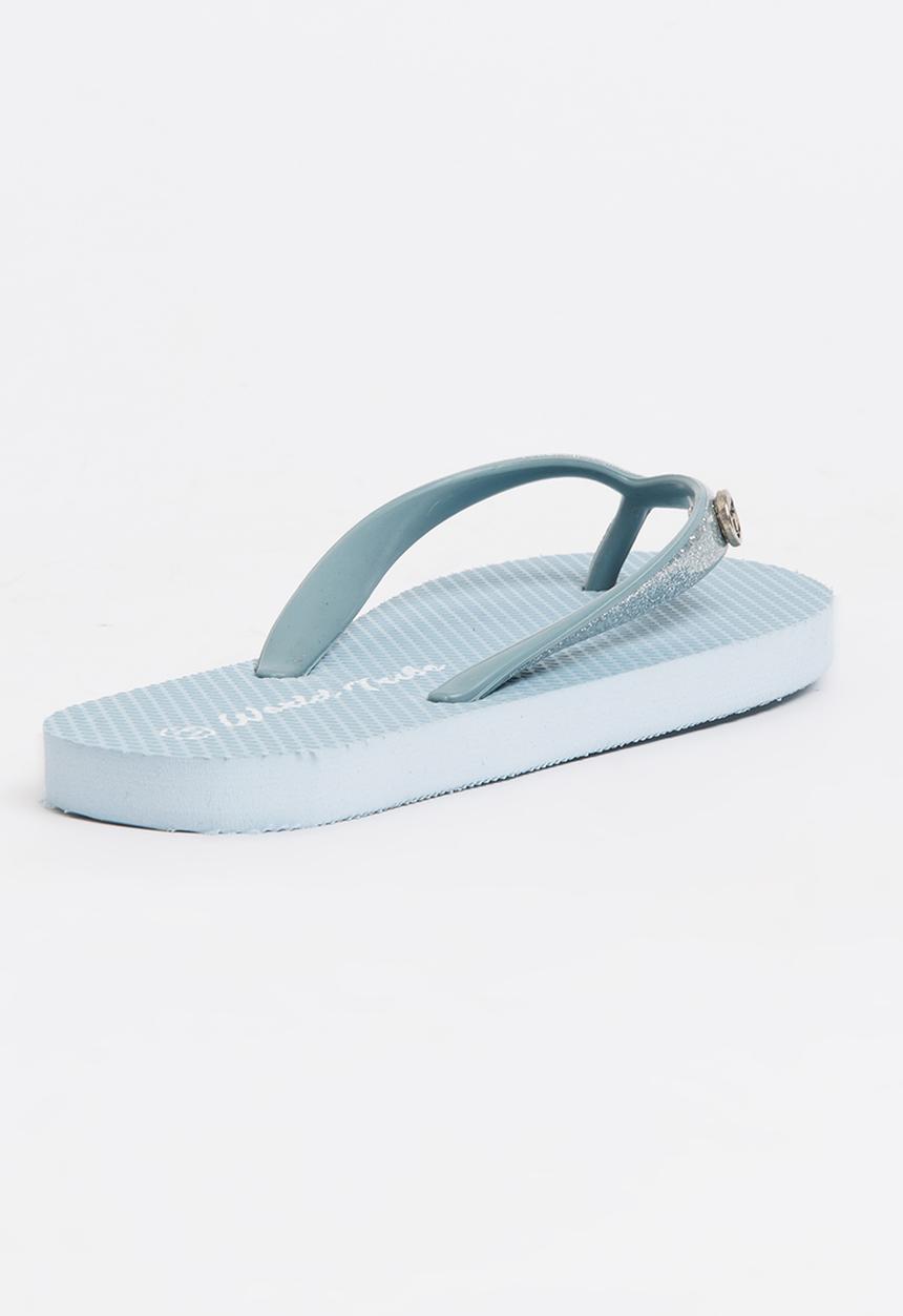 World Tribe - Melody Girls Flip Flops Blue