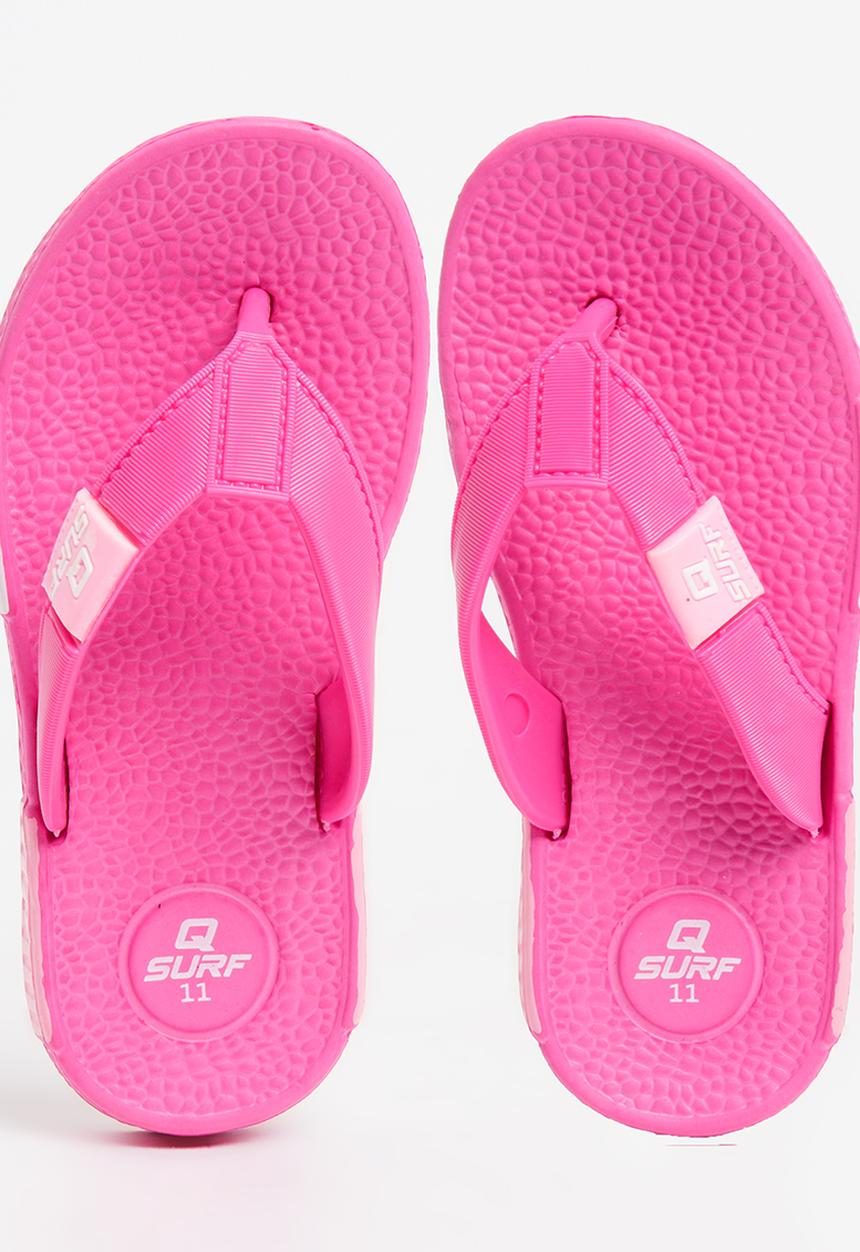 Jumbo - Tbar Flip Flop Dark Pink