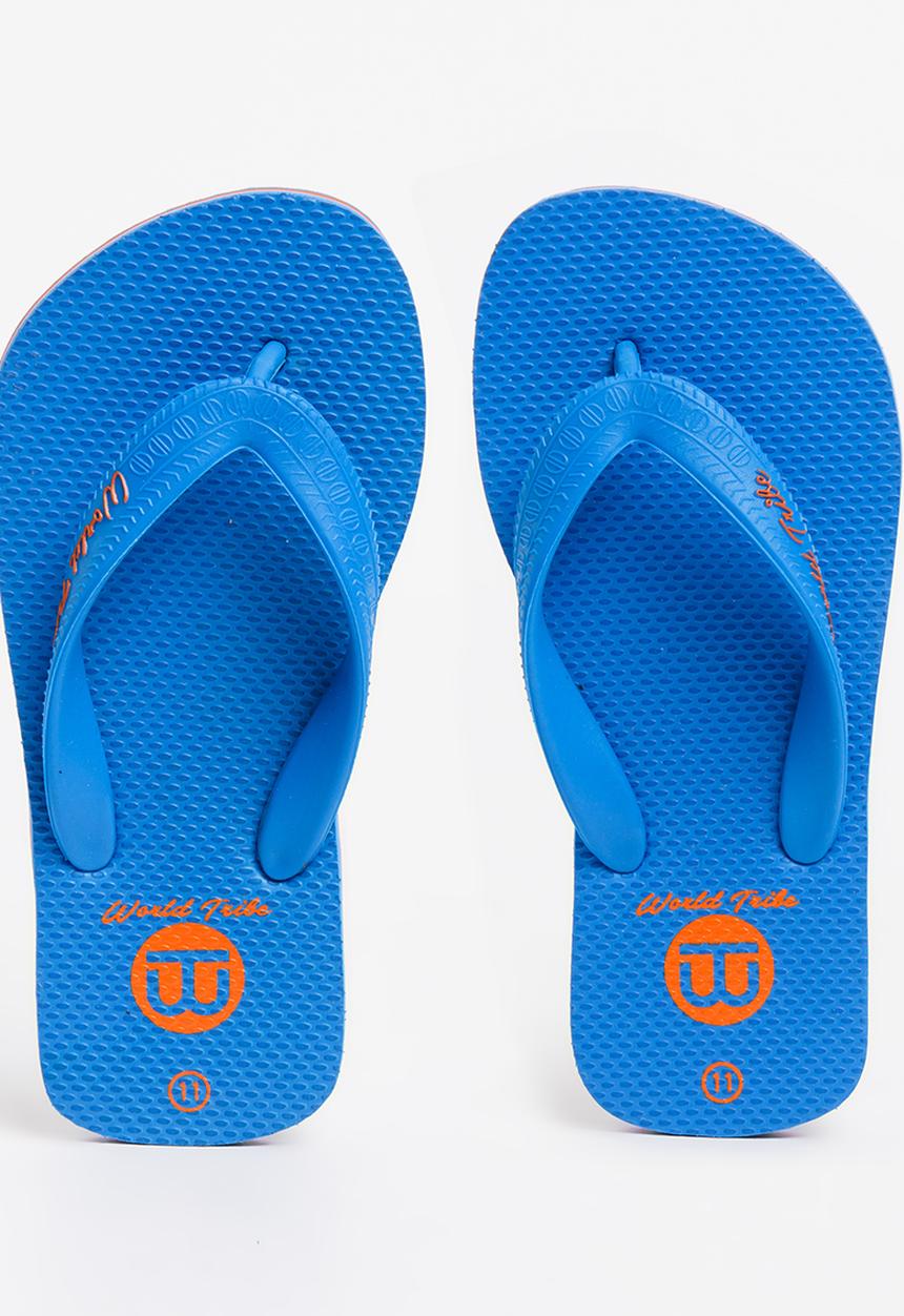 World Tribe - Ultimate Boys Flip Flops Blue