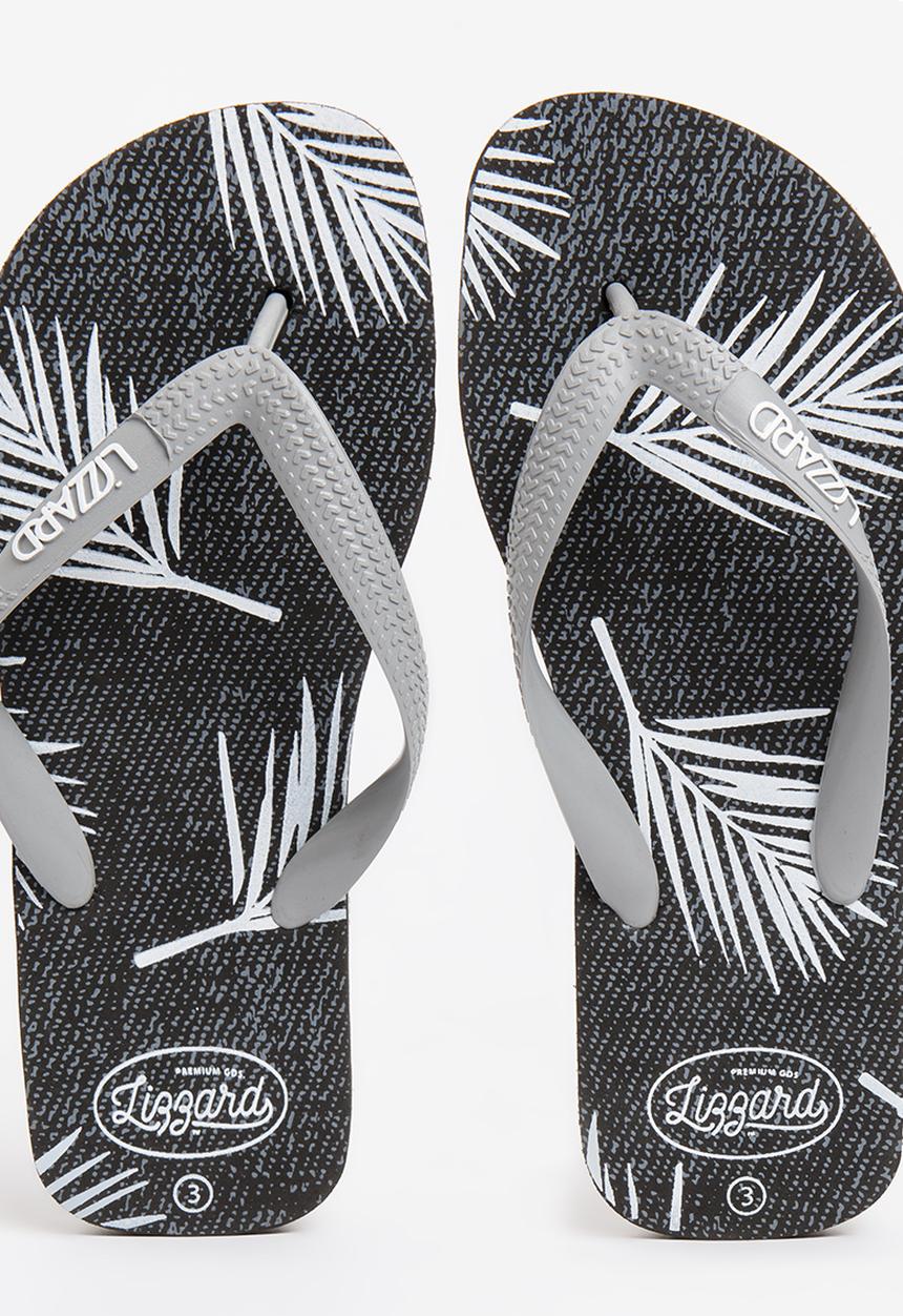 Lizzard - Teen Nolan Flip-flop Black and Grey