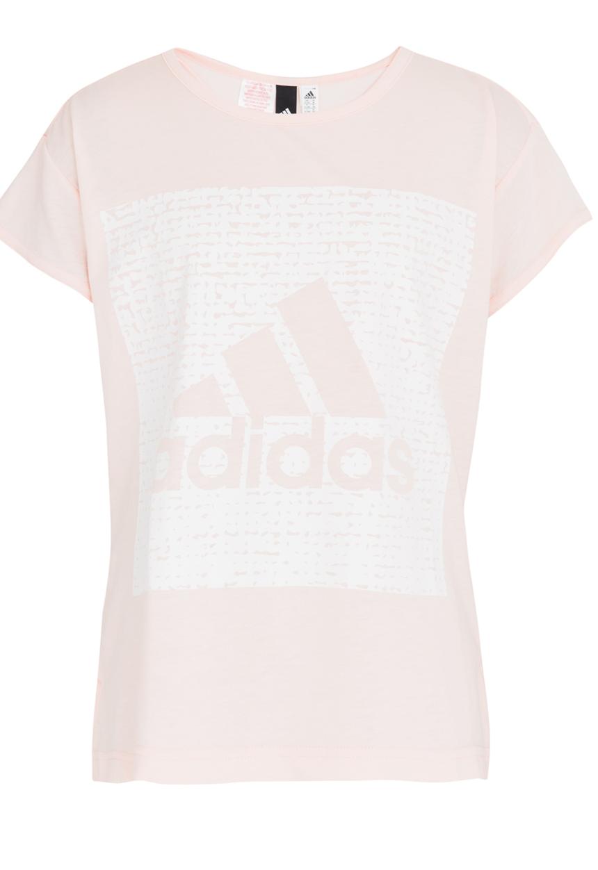 adidas Performance - Logo In The Box Loose Tee Pale Pink