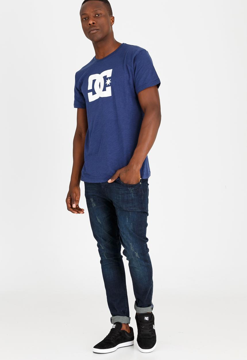 DC - Star Standard Slubby Short Sleeve Tee Blue