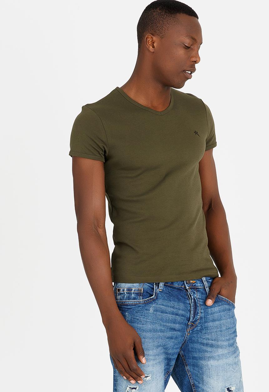 SOVIET - Bolt Evo Muscle Tee Khaki Green