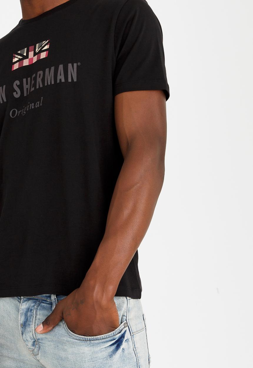 Ben Sherman - Original  Crew Neck Tee Black