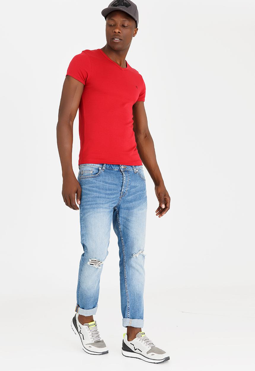 SOVIET - Bolt Evo Muscle Tee Red