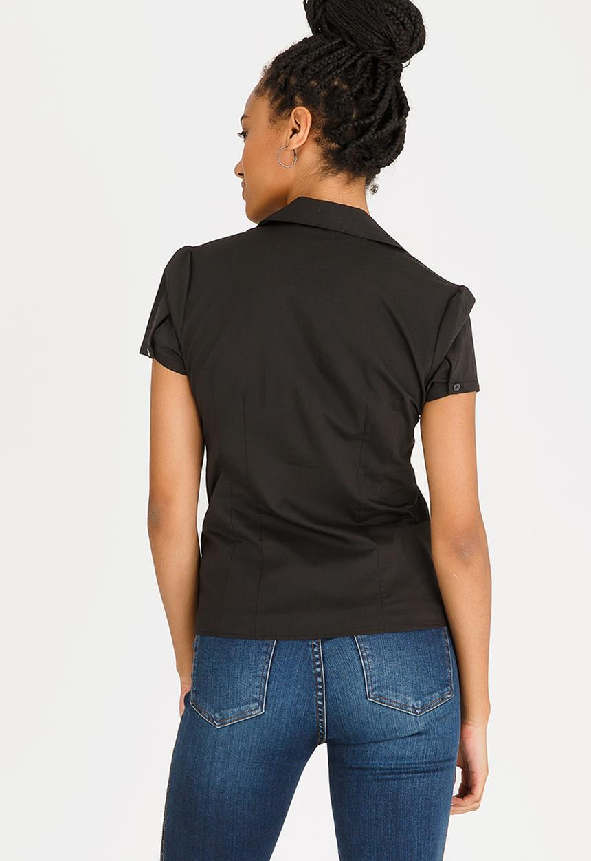 edit - Short Sleeve Shirt Black