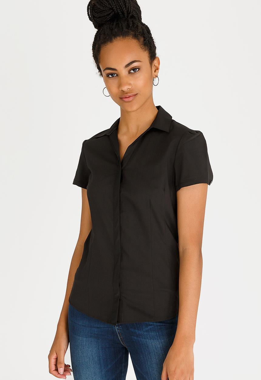 edit - Short Sleeve Shirt Black