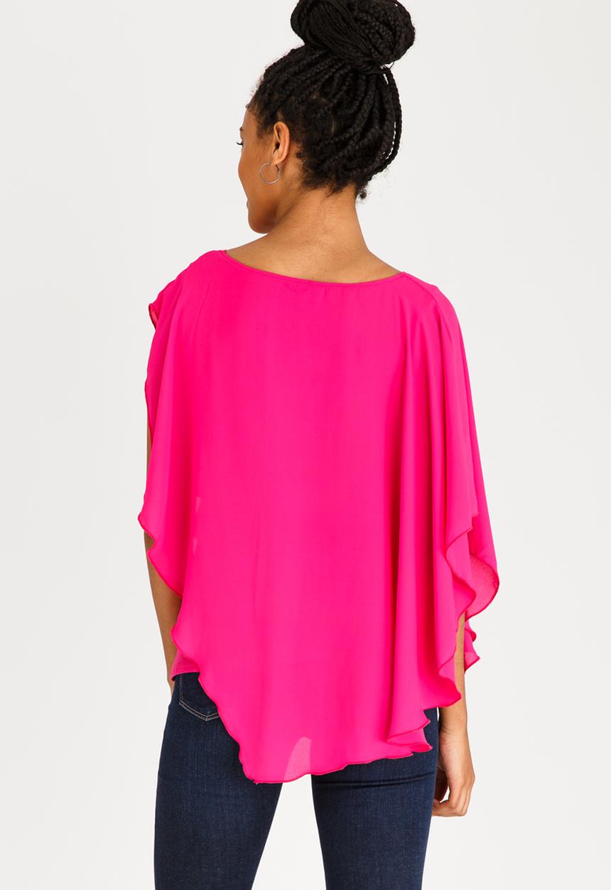 edit - Feminine Blouse Magenta